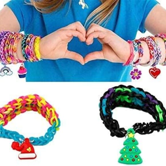 Rubber Loom Band Charm, Silicone Bracelet Charms,Loom Rubber Bands Charms,Bracel - Picture 8 of 8